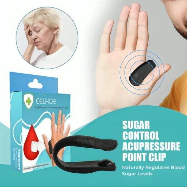 Pack Of 01 Sugar Control Li4 Acupressure Point Clip Wearable