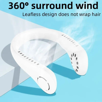 Vaneless Hanging Neck Fan